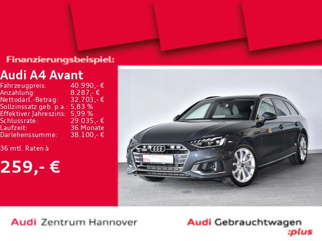 Audi A4 Avant advanced 40 TFSI quattro Pano Kamera LE