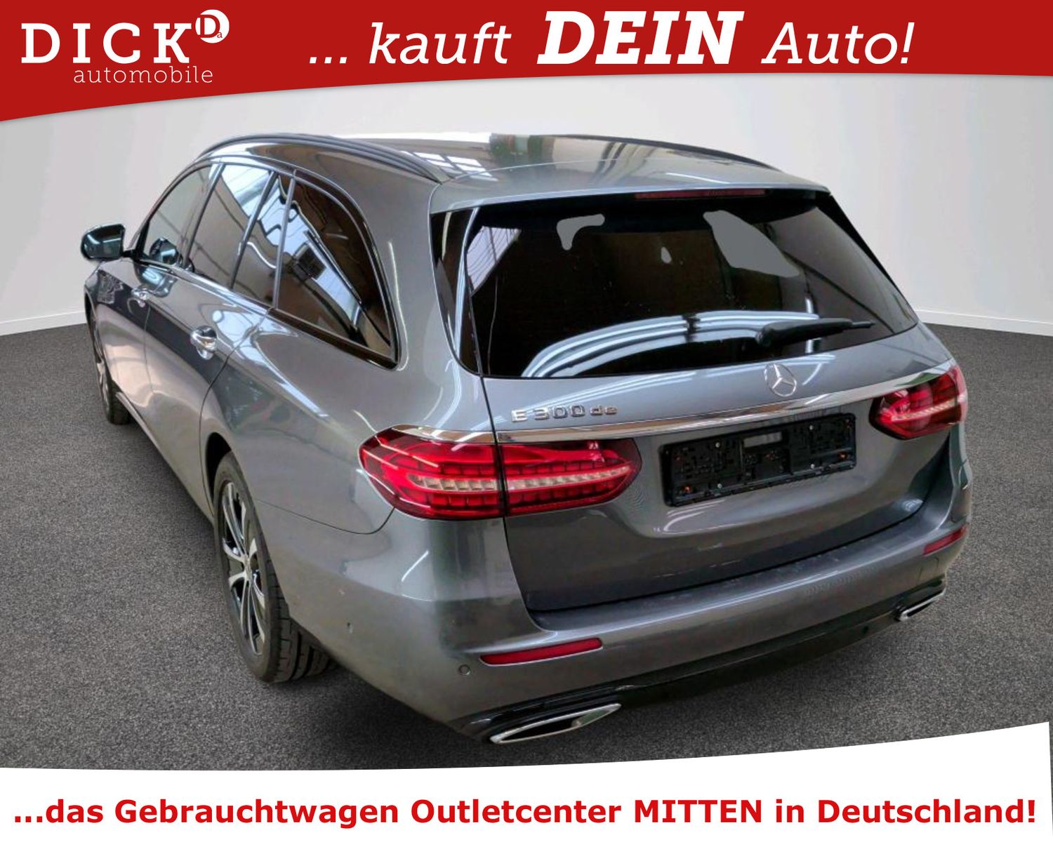 Fahrzeugabbildung Mercedes-Benz E 300de T 9G LED/ACC/NAVI/VIRTU/SHZ/MEMO/8Fa