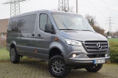 MERCEDES-BENZ Sprinter 319 Mixto 4x4 AUT-5SITZE-LEDER-NAV-AHK.