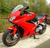 Honda VFR 800 Akrapovic Höcker Griffheizung Topzustand - HONDA VFR800