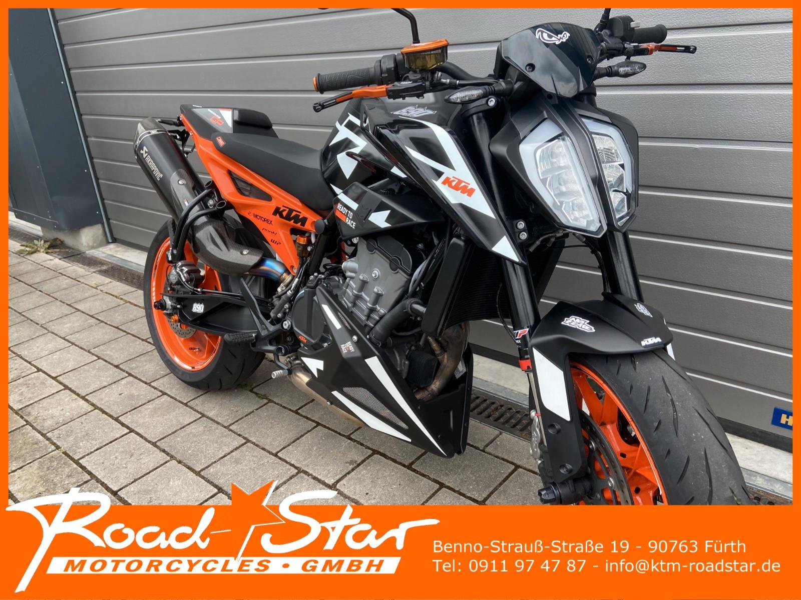 KTM 890 Duke GP - 1. Hand, viel Zubehör, alle KD