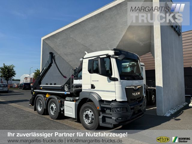 MAN TGS TG3 26.480 6x2/4 BL+Meiller Absetzer AK 16NT