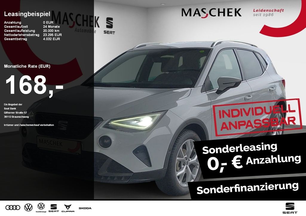Arona FR 1.0 TSI DSG Navi RearView LED Sitzh.