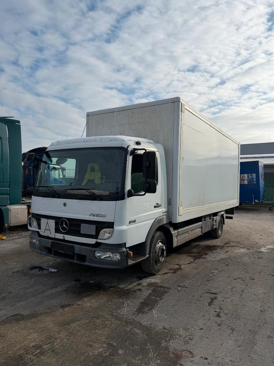 Mercedes-Benz 816 Atego Koffer, LBW , Schaltung
