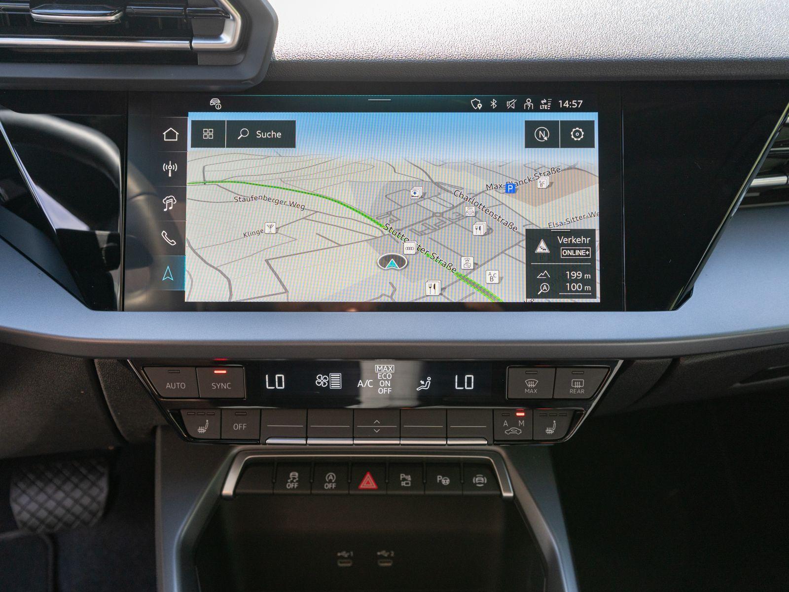 Audi A3 Sportback advanced TDI Stron LED Navi RFK HUD, миниатюра 13