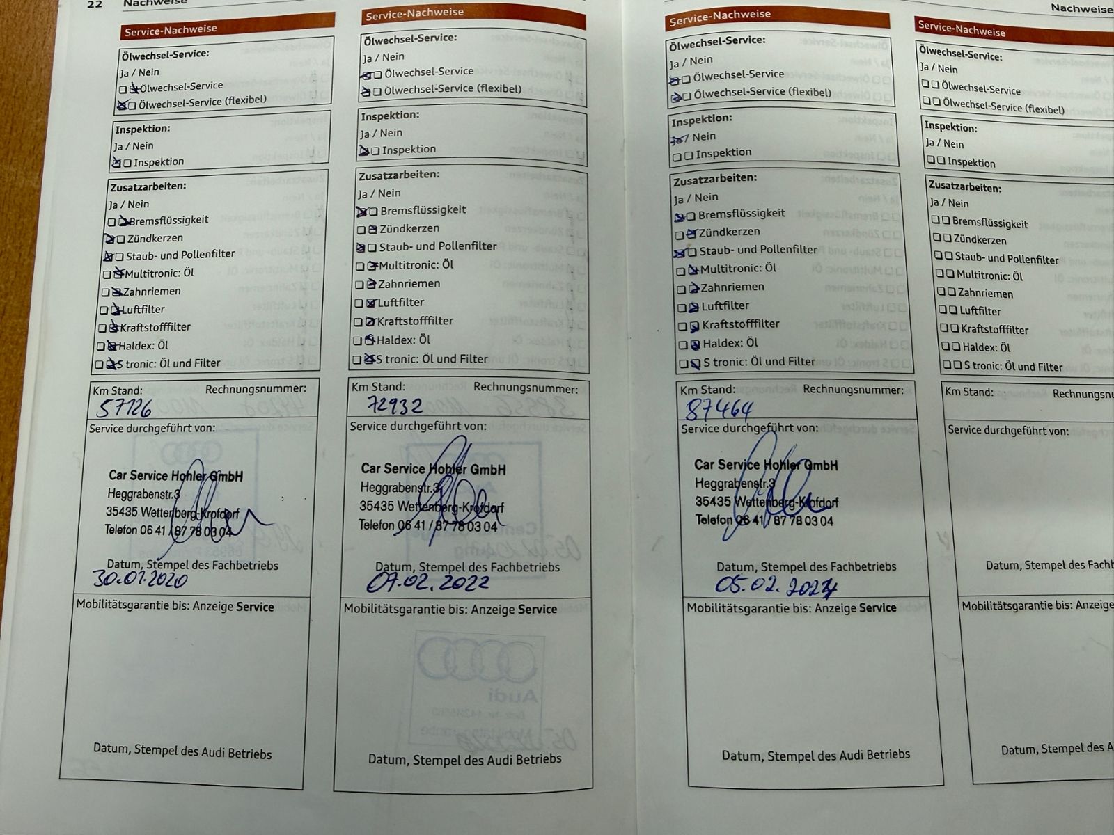 Fahrzeugabbildung Audi A3 1.4 TFSI Sportback Ambition Navi Xenon SHZ