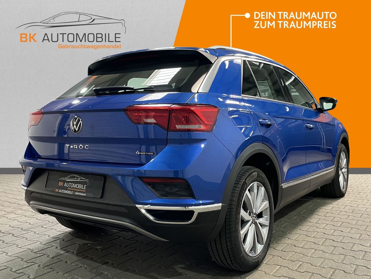Fahrzeugabbildung Volkswagen T-Roc Style 4Motion #Kamera#CarPlay#Spur