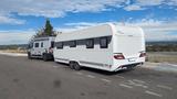 Hobby 660 WFC Prestige  mit vielen Extras - Hobby Solaranlage Wohnwagen