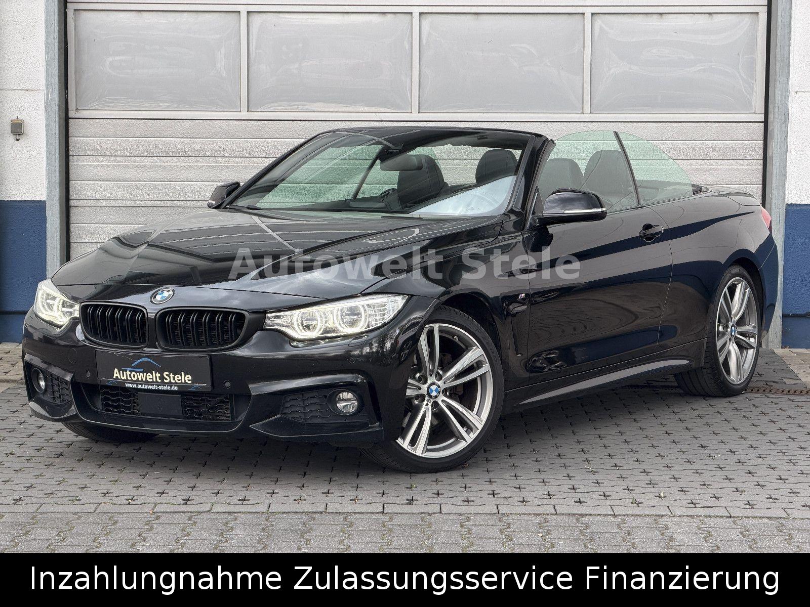 BMW 430d Cabrio M Sport Navi Leder HD Open Air Temp.