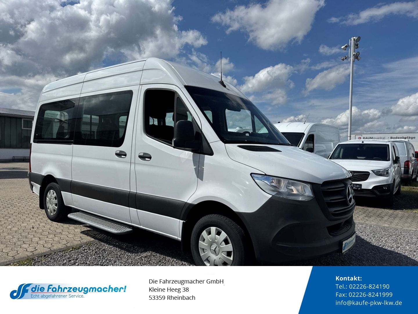 Fahrzeugabbildung Mercedes-Benz Sprinter III Tourer 311 CDI L2 VI Totwinkelassis