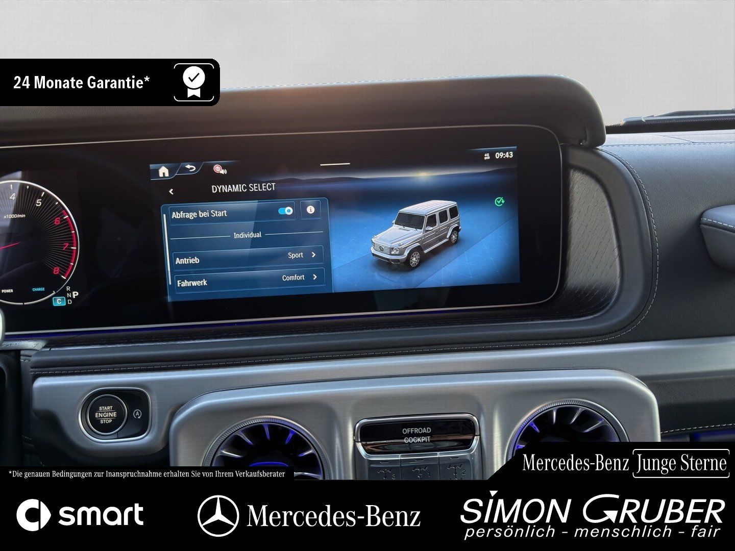 Fahrzeugabbildung Mercedes-Benz G 500 Exclusive Line Manufaktur Massage Standhzg