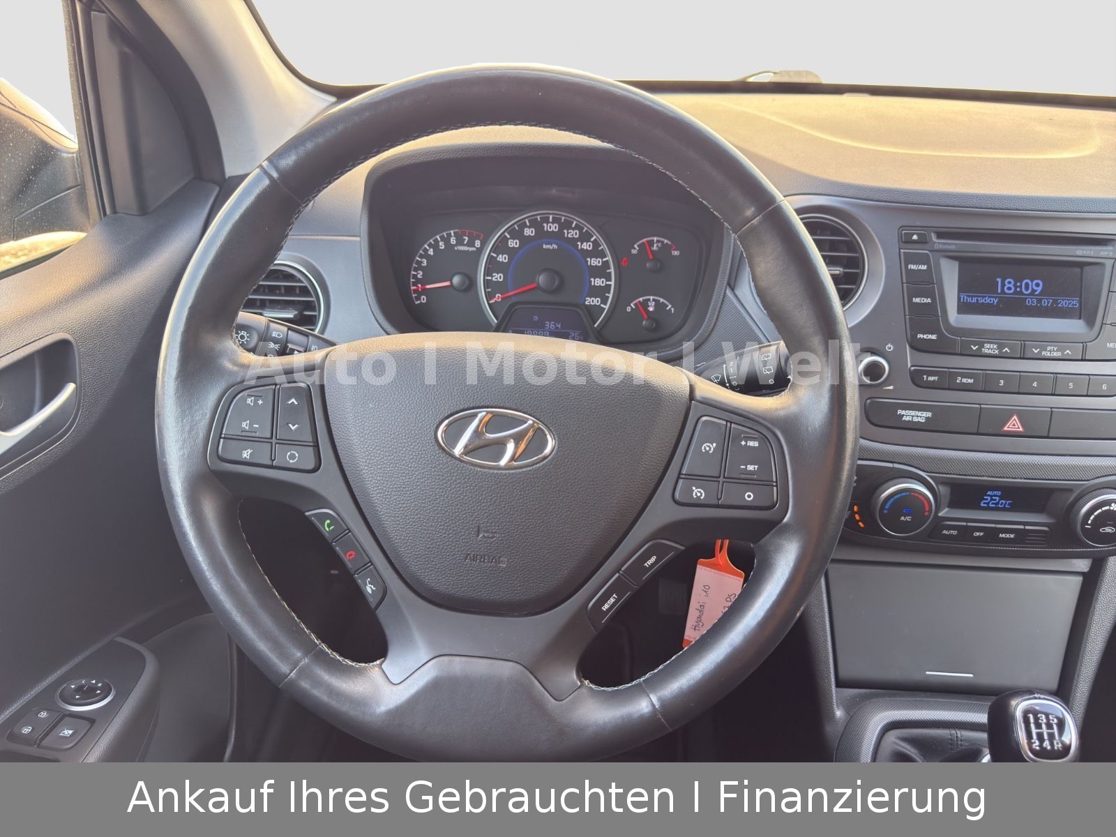 Fahrzeugabbildung Hyundai i10 Passion SHZ/AC-AUTO/ALU/LKRDHZG/BLUETOOTH