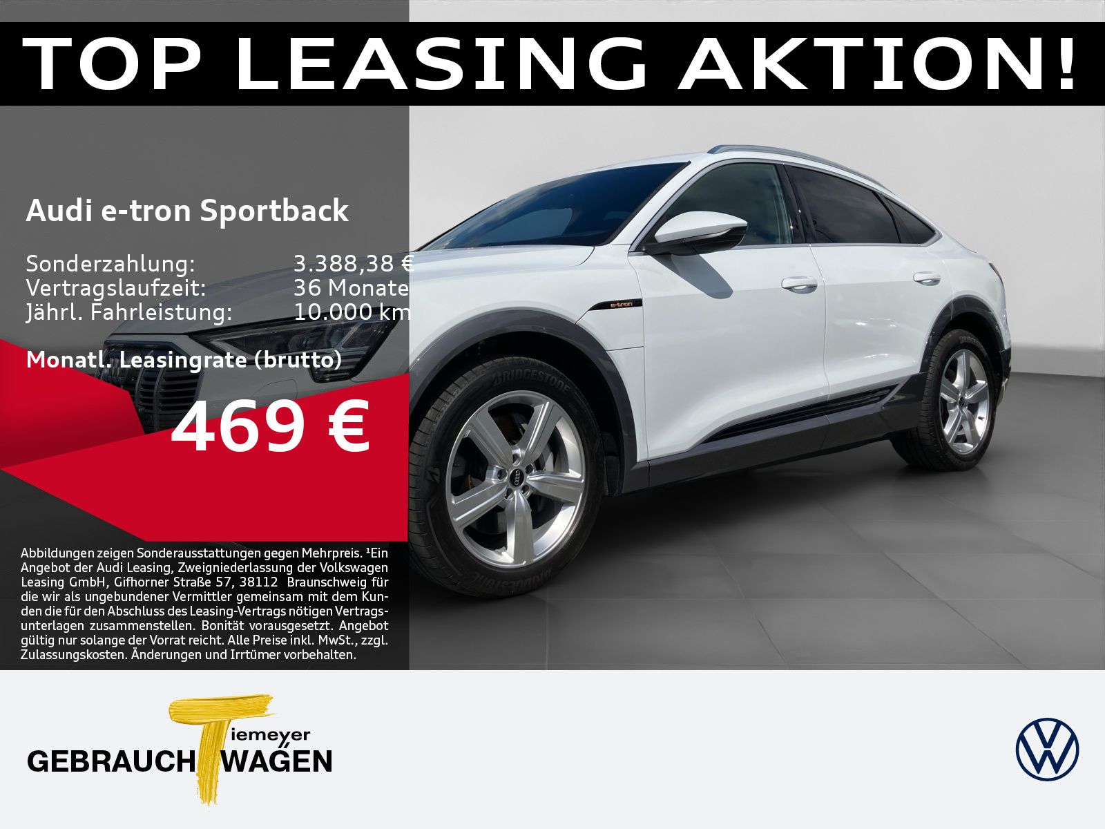 AUDI e-tron Sportback 55 Q S LINE AIR HuD TEC-SEL AHK