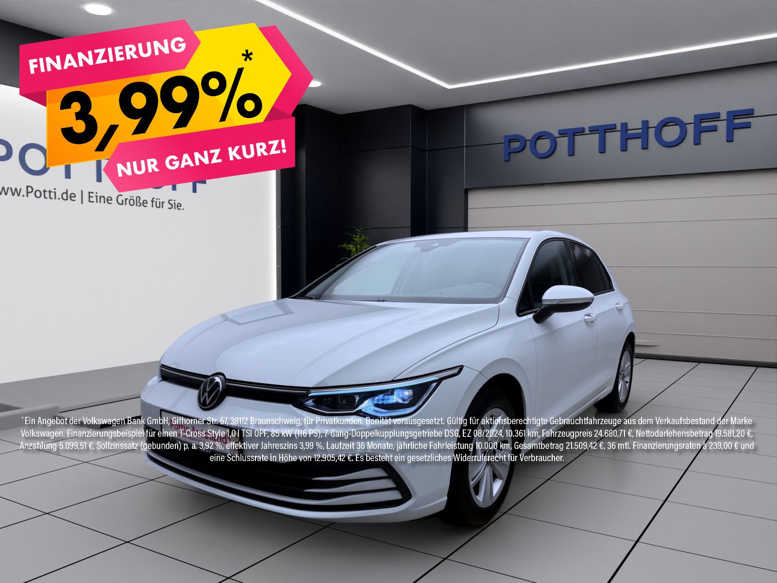 Volkswagen Golf 1.5 TSI LIFE NAVI KAMERA SITZHZG PDC
