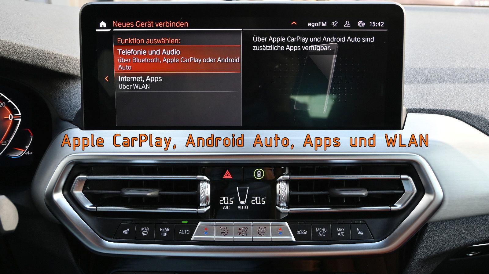 Fahrzeugabbildung BMW X4 xDr.30d °ACC°AHK°IND.MERINO-LEDER°STANDHEIZ.°