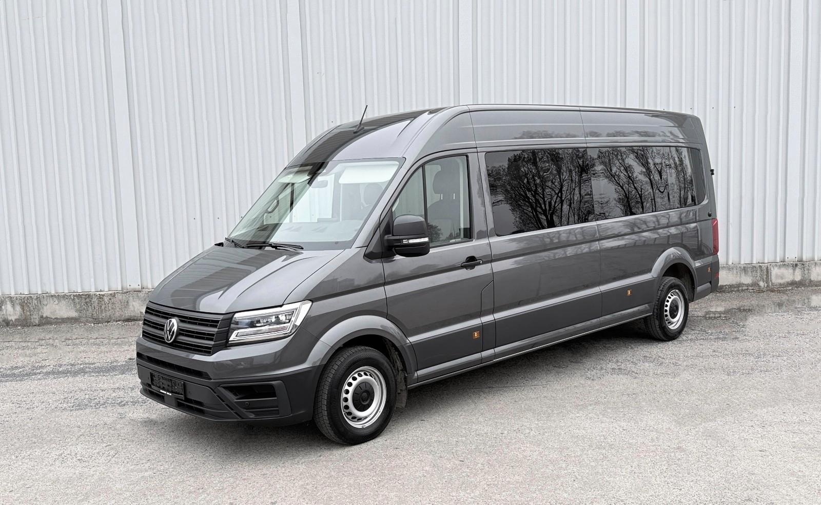 Volkswagen Crafter 35 lang Hochdach 9-Sitz LED Autom Navi