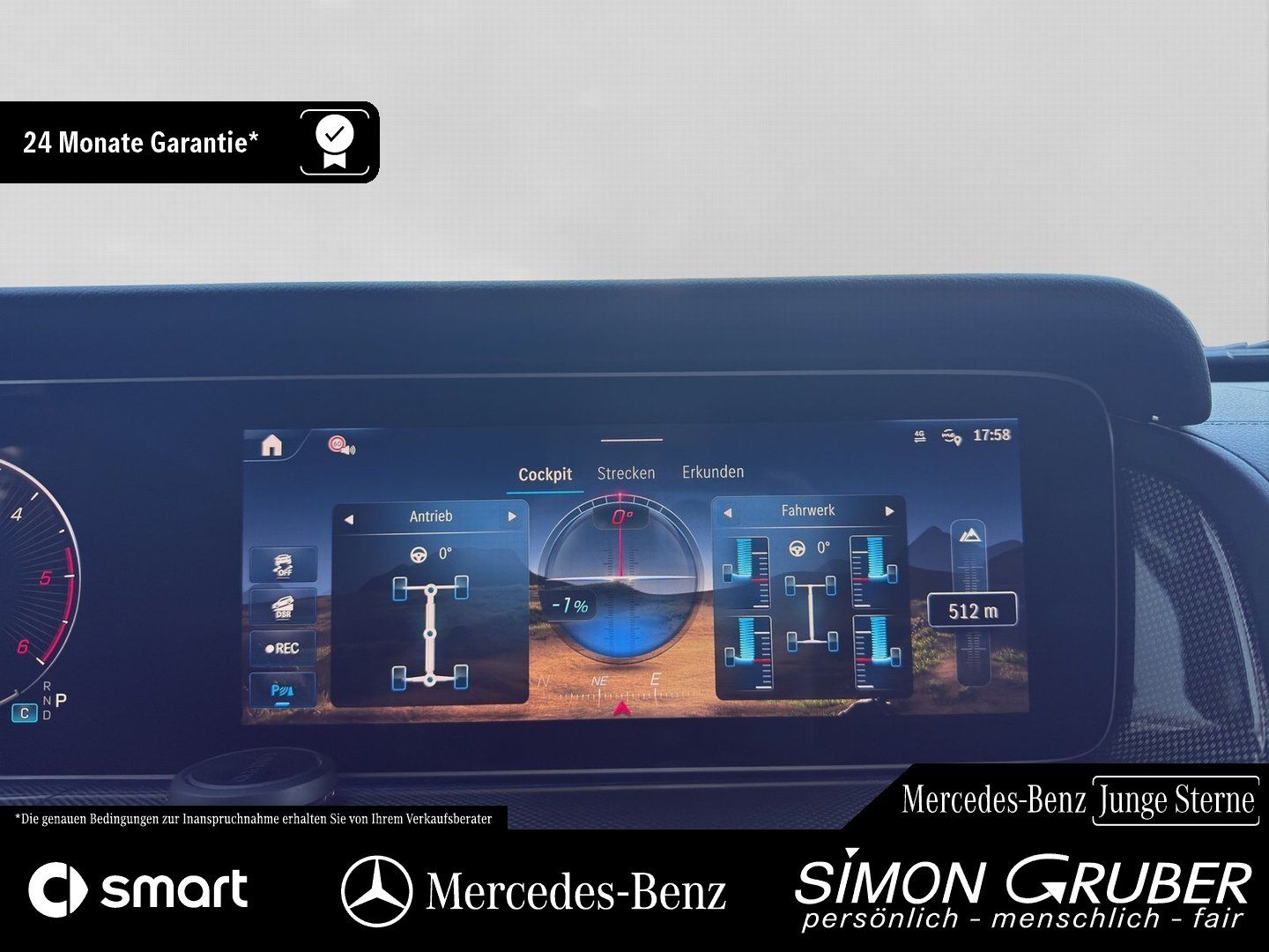 Fahrzeugabbildung Mercedes-Benz G 450 d Professional Night II Standheizung AHK