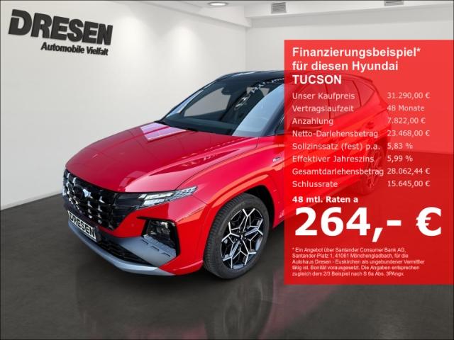 Hyundai Tucson N Line 1.6 T-GDI DCT 48V 2WD (150 PS) LED