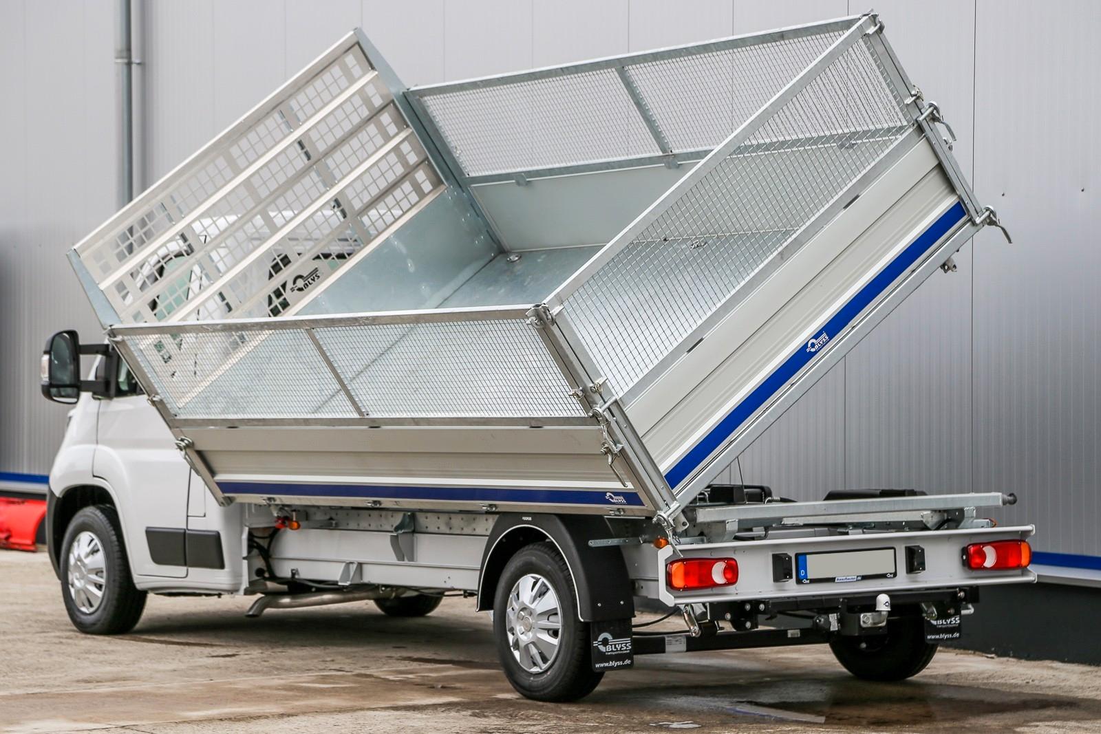 Opel Movano Kipper mit Laubgitter SOFORT VERFÜGBAR