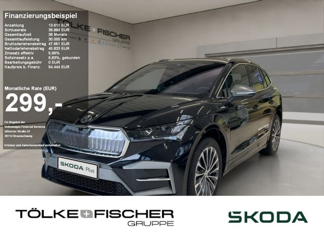 Skoda Enyaq 85x L&K DCC AHK Navi HUD PDC 360 Leder