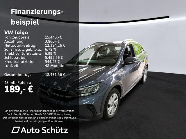 Volkswagen Taigo 1.0 TSI Life+LED+PDC+Klima+App Connect