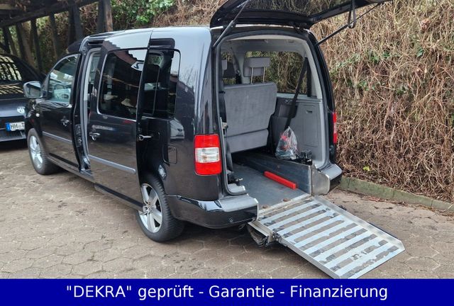 Volkswagen Caddy Maxi 1.9 TDI Life"7 Sitzer ROLLSTUHLRAMPE"