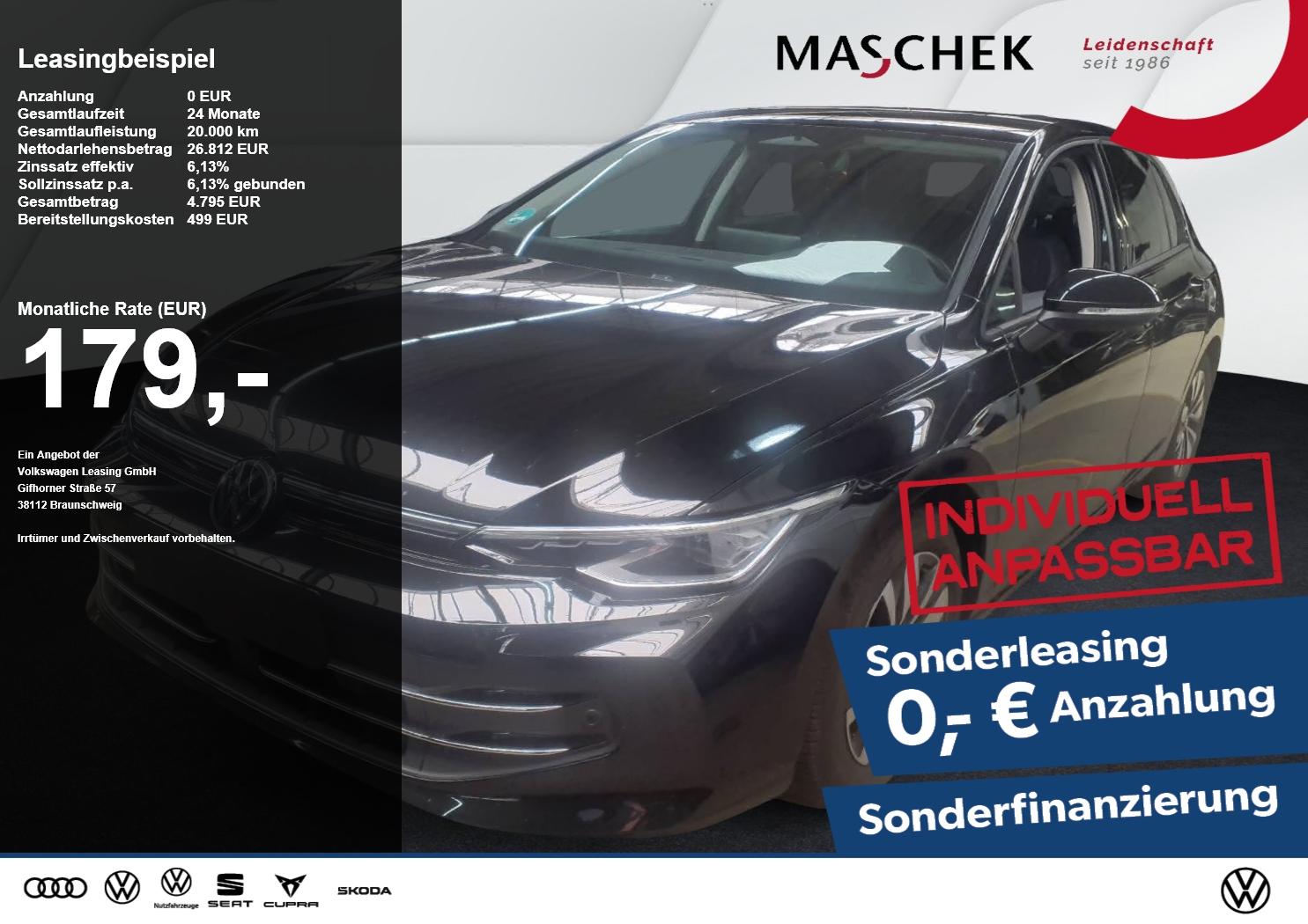 Volkswagen Golf Goal *Sonderleasing* 1.5 eTSI DSG Navi AHK
