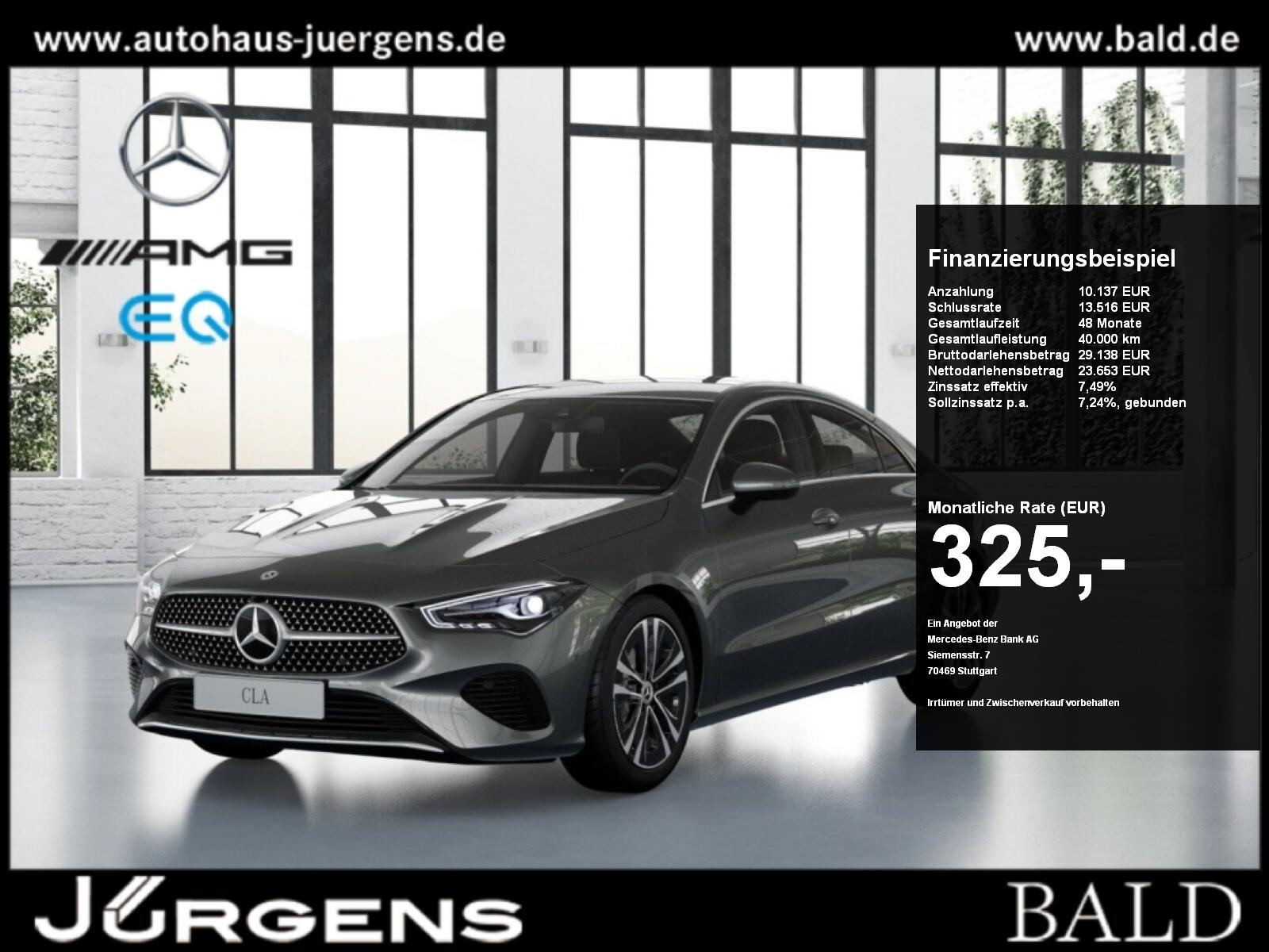 Mercedes-Benz CLA 180 Progressive/AHK/Totw/Memo/Winter/LED/Cam
