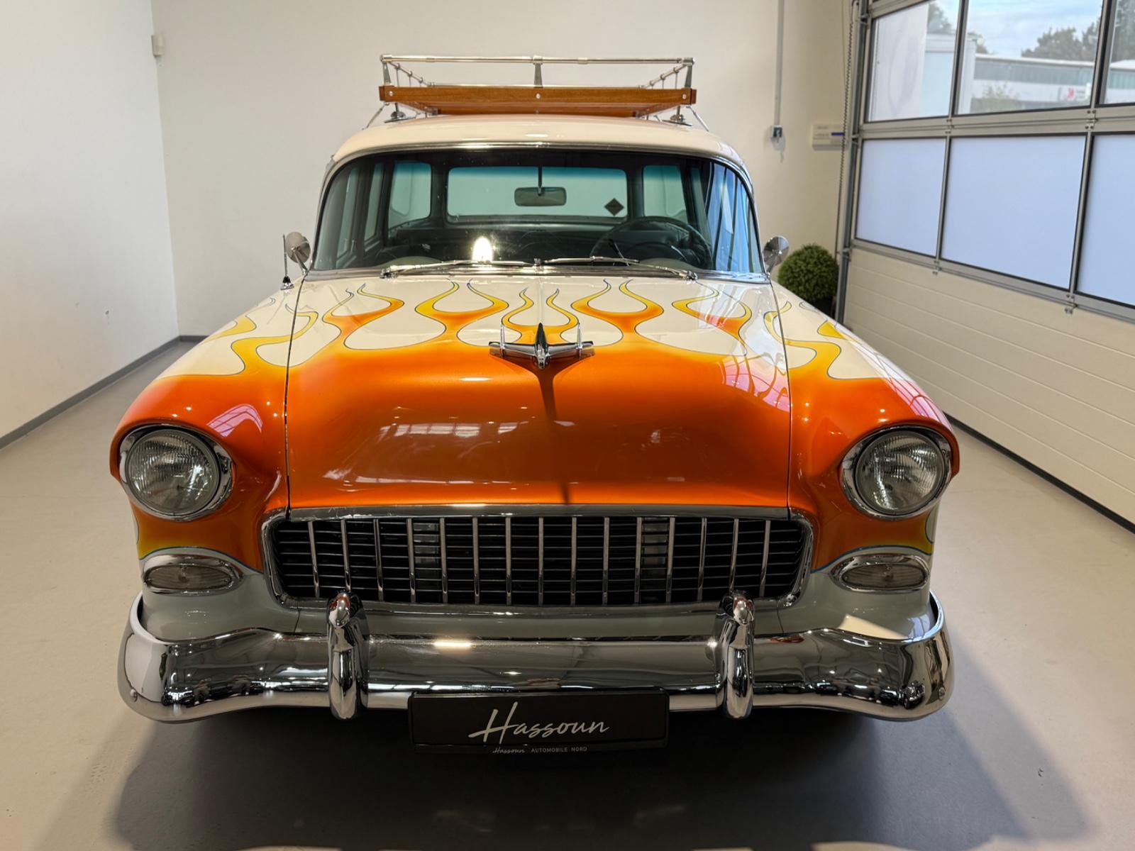 Chevrolet Andere Chevrolet Bel Air Wagon-Flames-Chrome