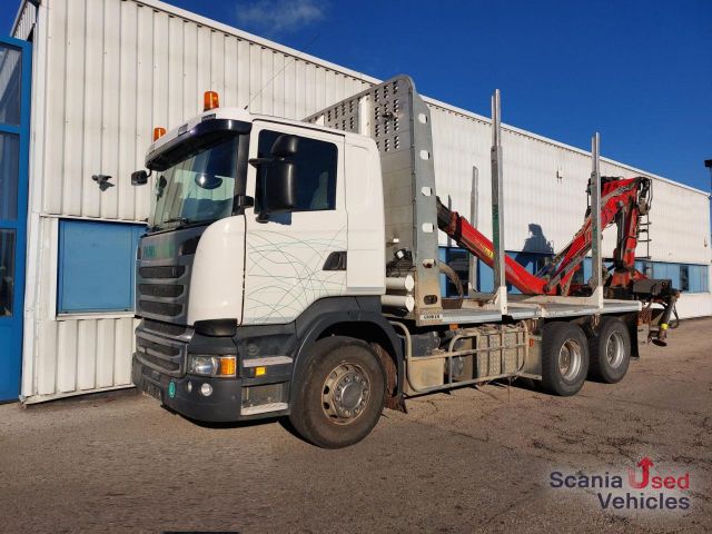 Scania R 490 LB6x4HNB E6 Holztransporter