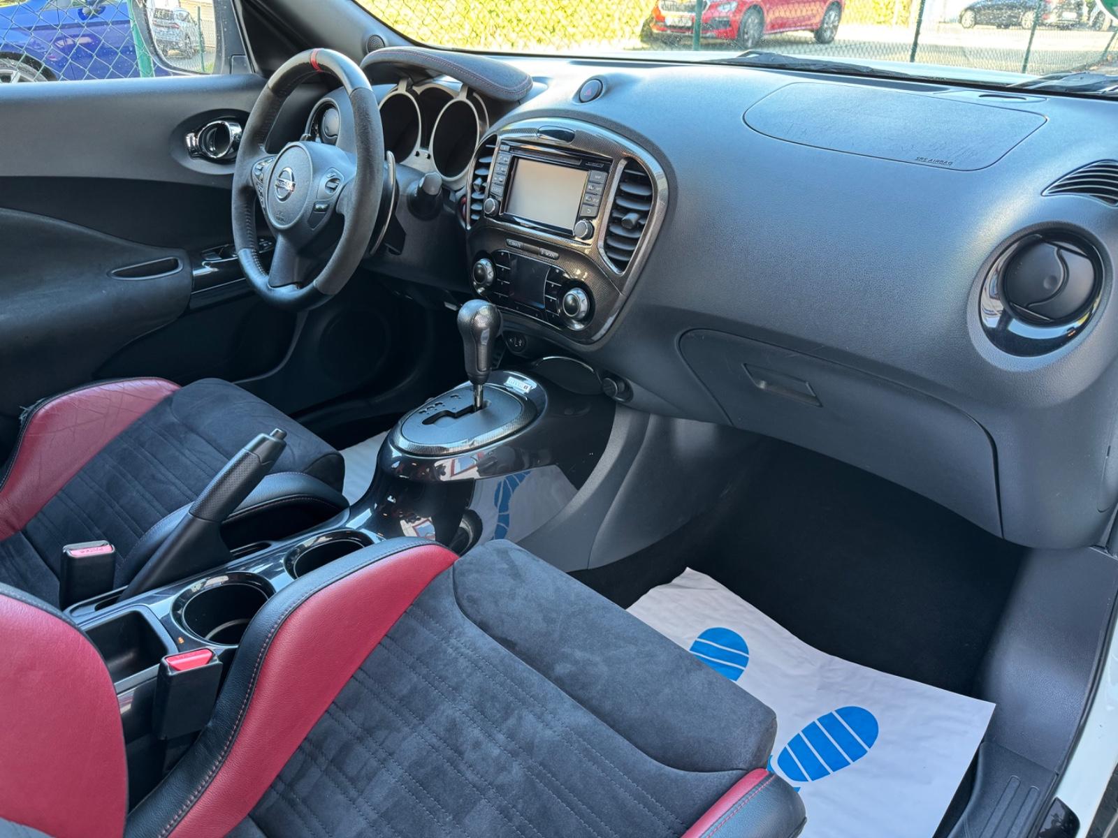 NISSAN JUKE NISMO RS 4X4 AUT.~NAVI~CAMERA~RECARO~18" | 213 ch | BVA | PACK SPORT | VOLANT EN CUIR