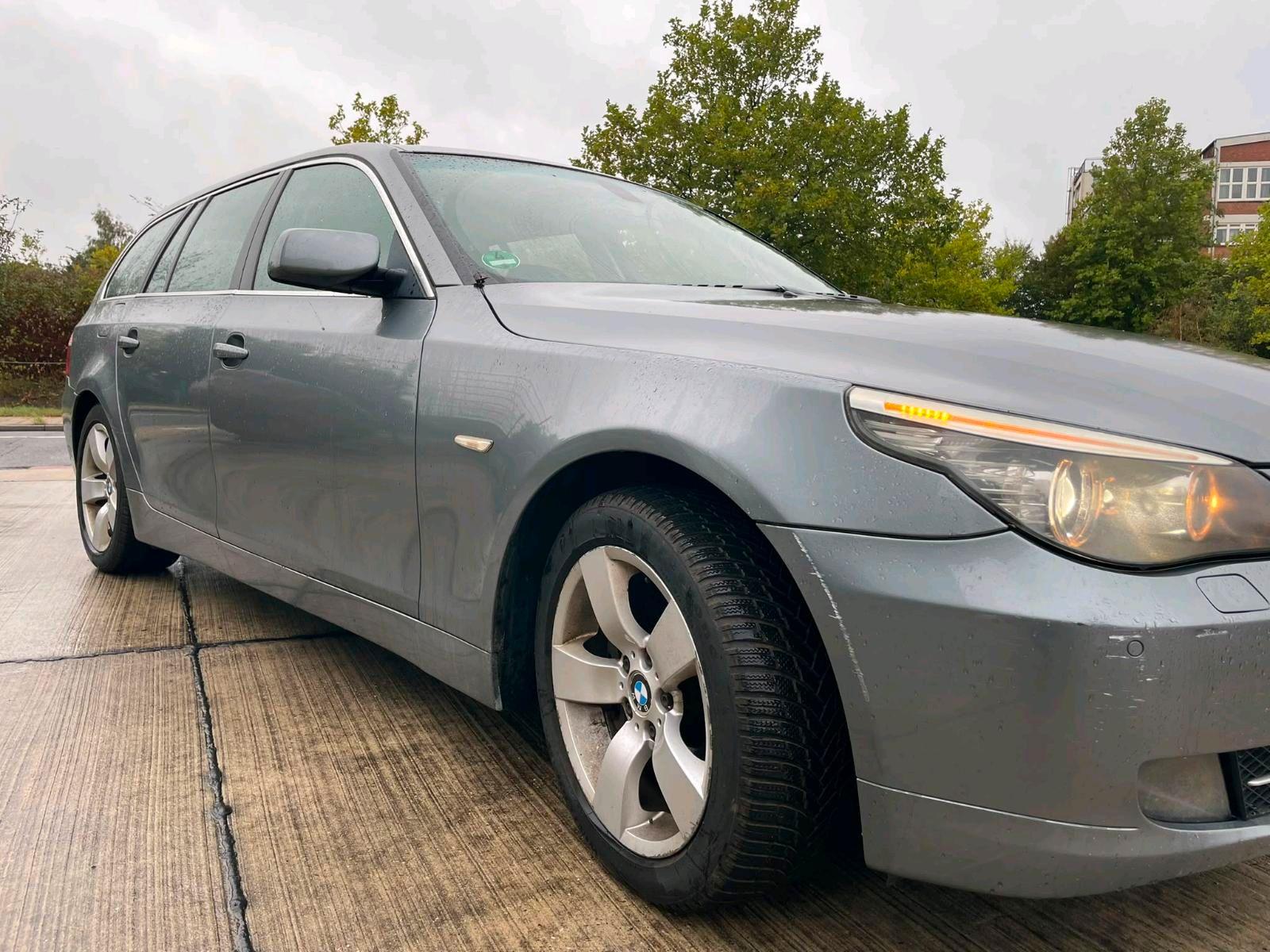 BMW 530 2008 — rear view