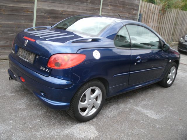 Peugeot 206 Cabriolet CC Platinum 1,6 Leder Klima Euro 4