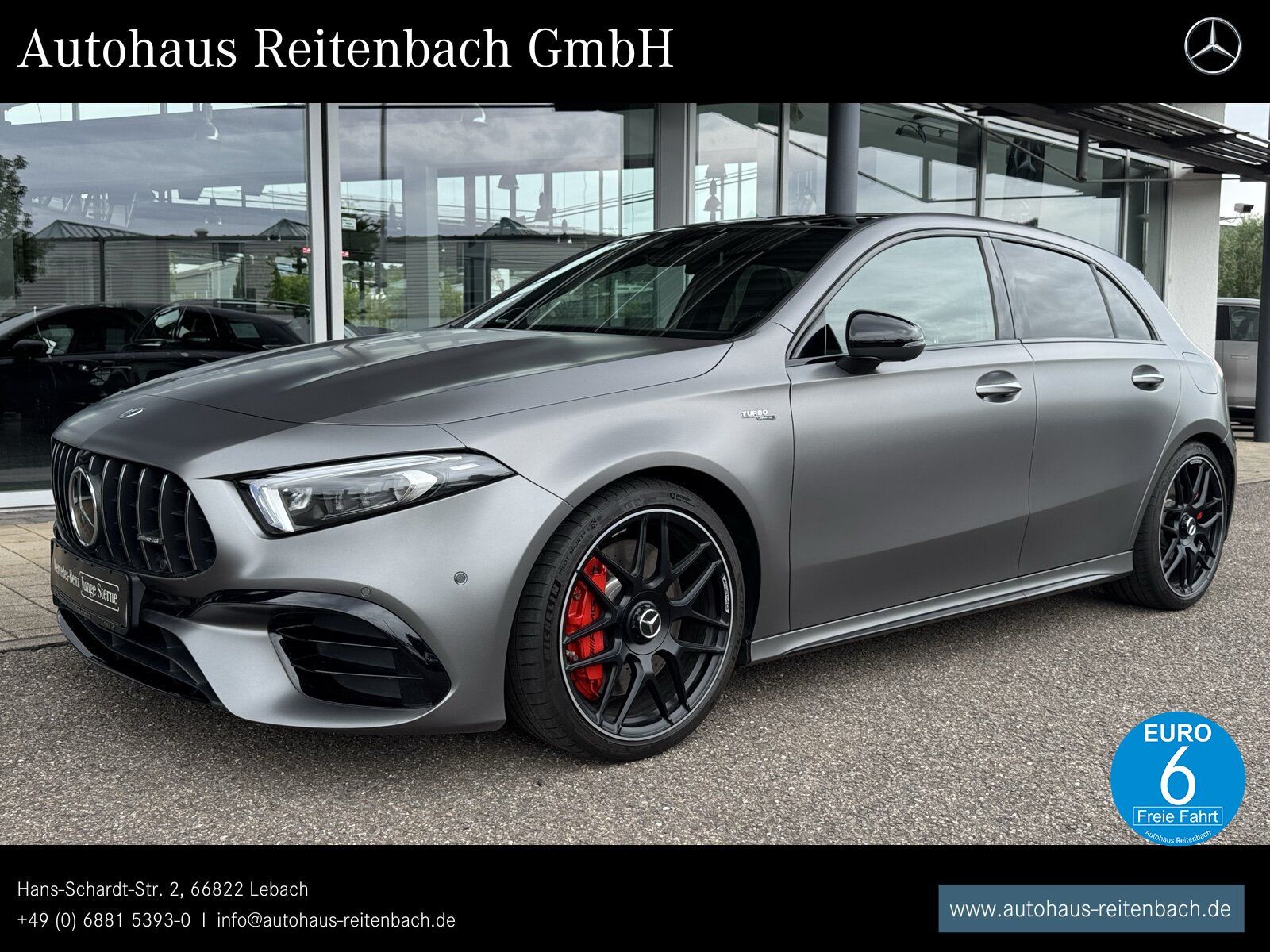 MERCEDES-BENZ A45S 4M+ PERF-SITZ+PANO DISTR+NIGHT+360°+BURMEST
