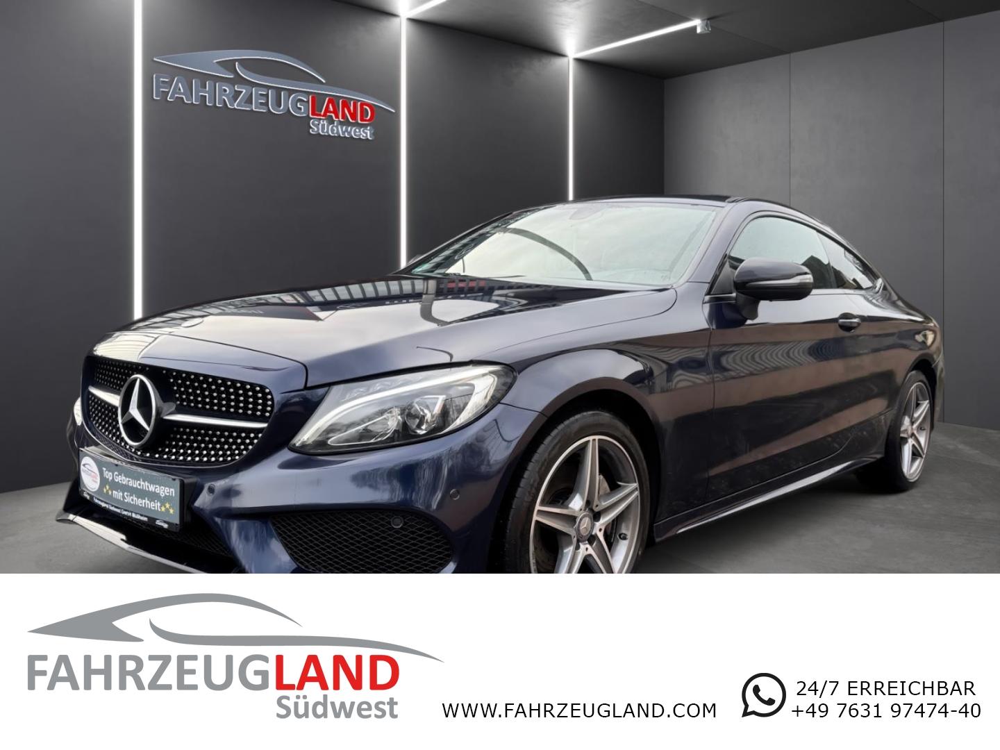 Mercedes-Benz C 180 Coupe AMG-Line Night-Paket Sitzheizung Kli