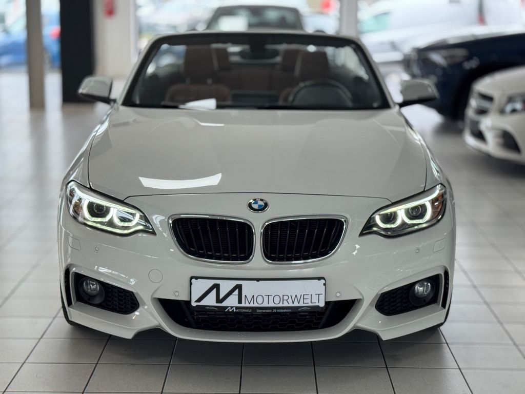 BMW 228 i M Sport Cabrio /DAB/Tempomat/SHZ/Leder BMW 228 i M Sport Cabrio /DAB/Tempomat/SHZ/Leder