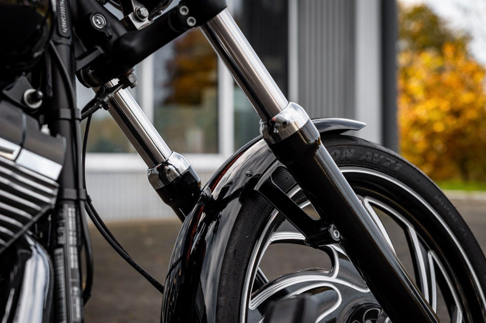 Fahrzeugabbildung Harley-Davidson FXS Softail Blackline - Jekill&Hyde-Custom Umbau