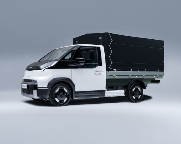 Kia PV5 Chassis Cab Pritsche und Plane