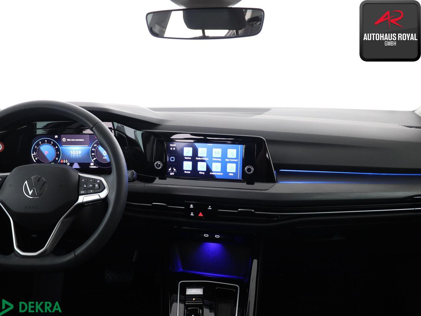 Volkswagen Golf VIII 2.0 TSI STYLE MASSAGE,TOTWINKEL,ACC,SH, миниатюра 9