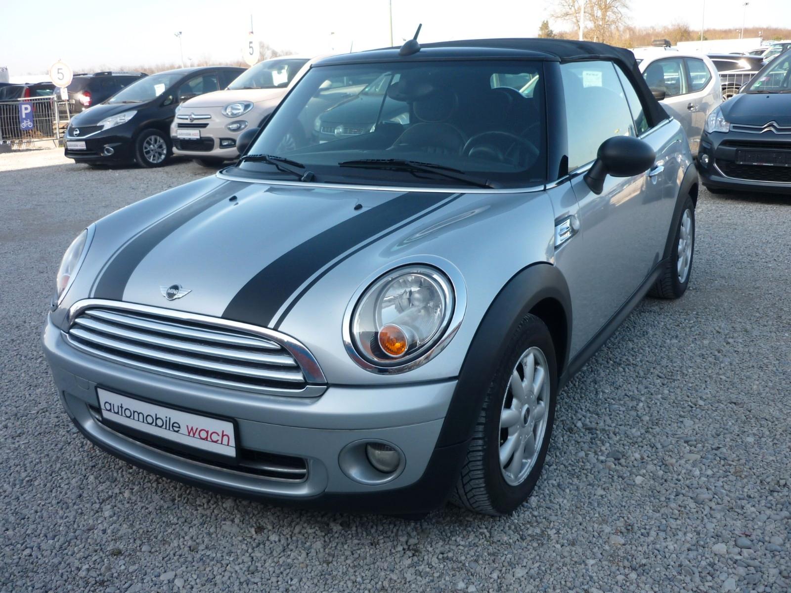MINI Cooper Cabrio 1.6 Chili Leder TÜV:12/27!