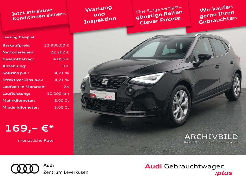 Seat Arona FR 1.0 TSI NAVI VIRT ACC KAMERA LED SHZ