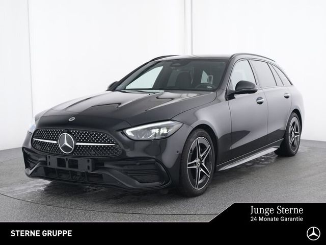 MERCEDES-BENZ C 180 T-Modell AMG Night Ambi 18" Keyl Totwi LED
