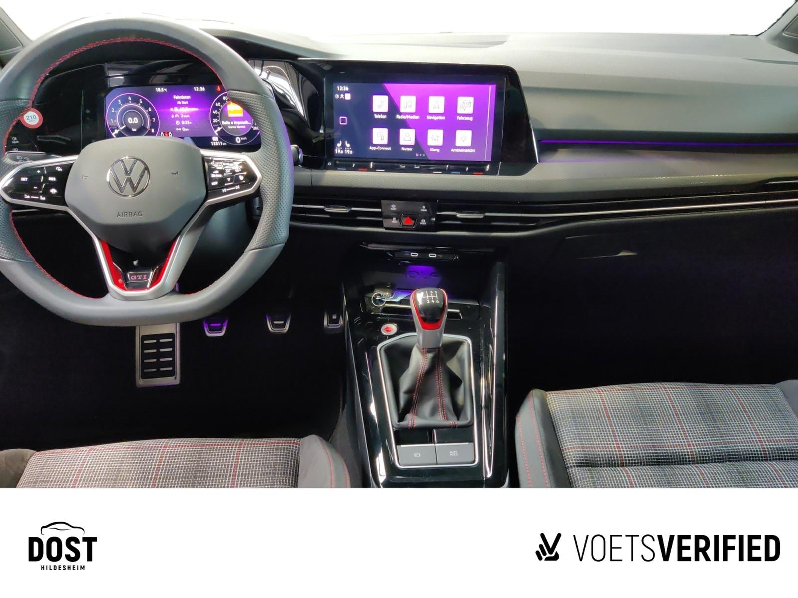 Volkswagen Golf VIII GTI 2.0 TSI KLIMA+PANO+REAR VIEW, миниатюра 8