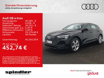 Audi Leasingangebot: Audi Q8 e-tron advanced 50 quattro / Navi+, Air, AHK