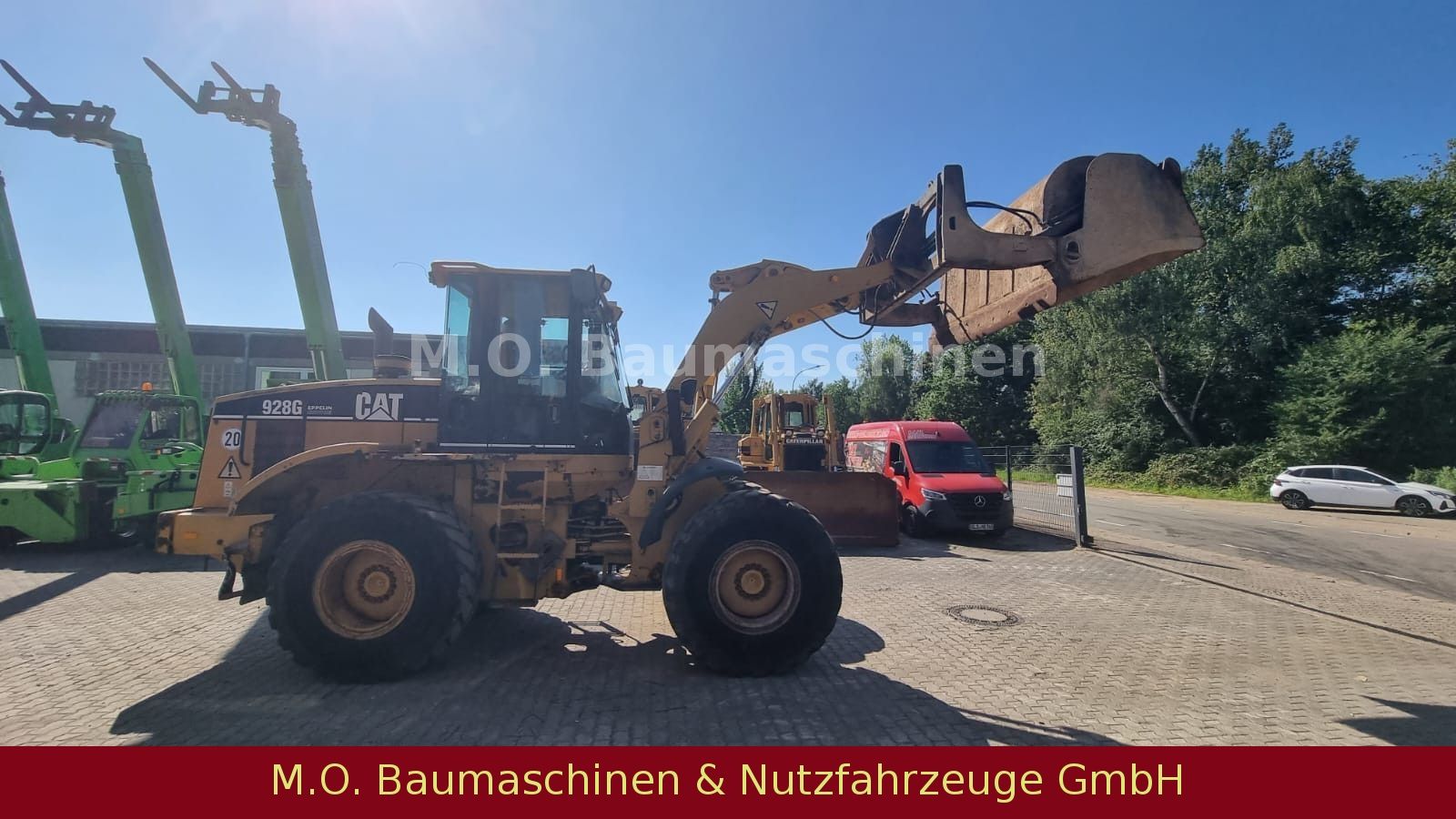 Fahrzeugabbildung CAT 928 G / Hochkippschaufel / SW /