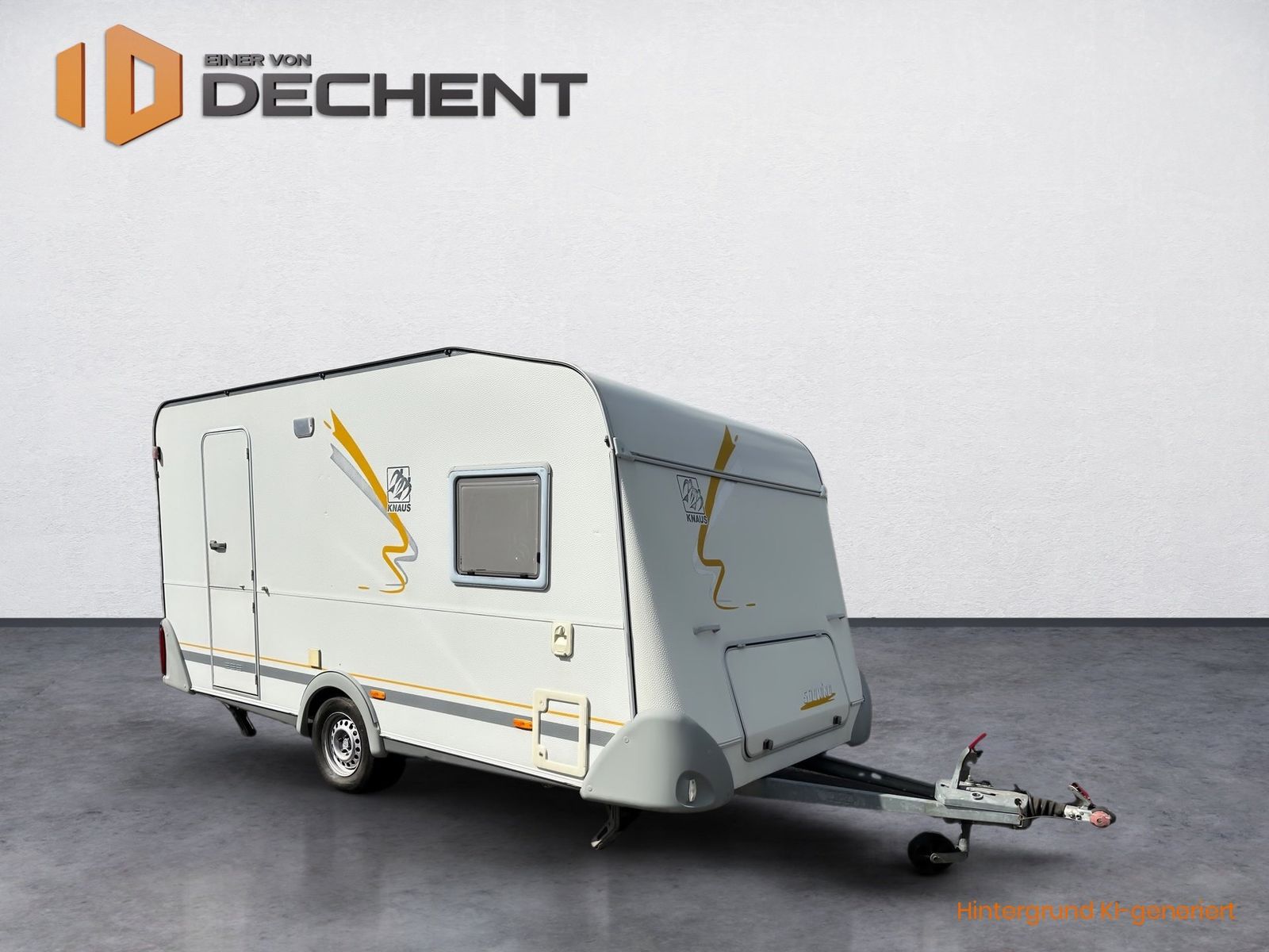 Fahrzeugabbildung Knaus 400 Doppelbett Heizung, Strom, Bad, 4 P. 100Km/H