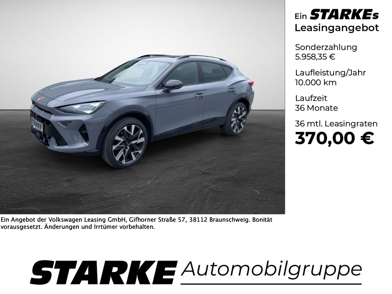 Cupra Formentor 2.0 TSI DSG VZ  Panodach AHK Navi LED 