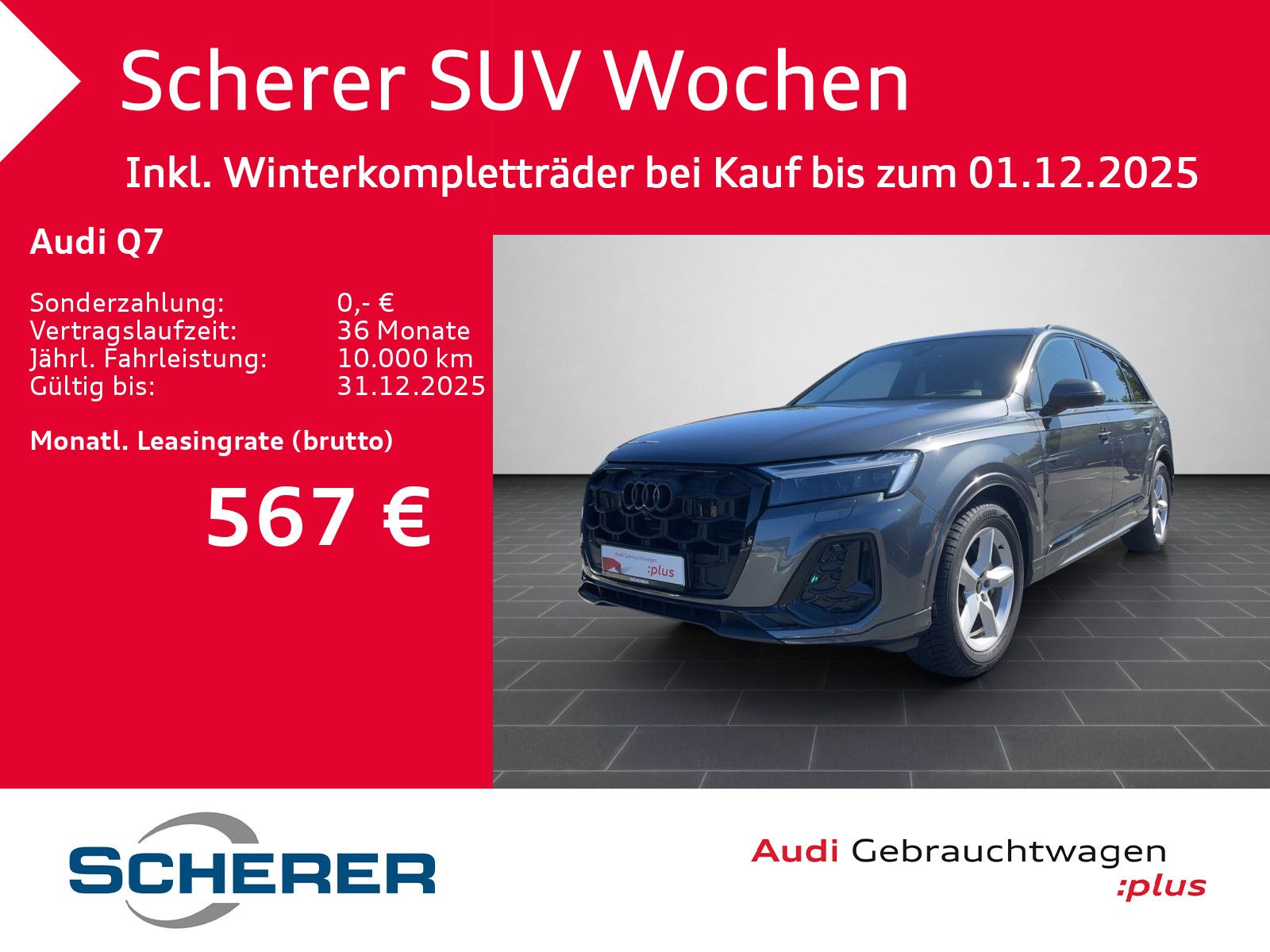Audi Q7 45 TDI quattro S line tiptronic MATRIX AHK HU
