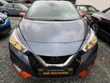 Nissan Micra Tekna*Klima*SHZ*360Grad*MFL*ALU*NAVI*SERVI - graue Nissan Micra