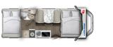 Eura Mobil ACTIVA ONE 690 HB 4,25t, 140 PS, Naviceiver - Eura Mobil Etagenbett Diesel Alkoven